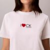 T-shirt classique avec logo en forme de cœur T-shirt classique avec logo en forme de cœur