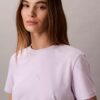 T-shirt classique avec logo en lettres cursives sur toute la surface T-shirt classique avec logo en lettres cursives sur toute la surface