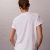 T-shirt classique avec logo en lettres cursives sur toute la surface T-shirt classique avec logo en lettres cursives sur toute la surface