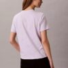 T-shirt classique avec logo en lettres cursives sur toute la surface T-shirt classique avec logo en lettres cursives sur toute la surface