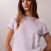 T-shirt classique avec logo en lettres cursives sur toute la surface T-shirt classique avec logo en lettres cursives sur toute la surface