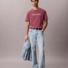 T-shirt classique avec logo en minuscules T-shirt classique avec logo en minuscules