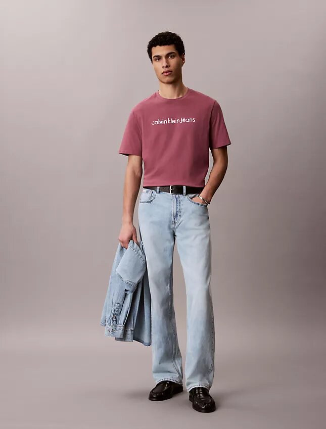 T-shirt classique avec logo en minuscules T-shirt classique avec logo en minuscules