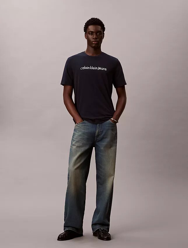 T-shirt classique avec logo en minuscules T-shirt classique avec logo en minuscules
