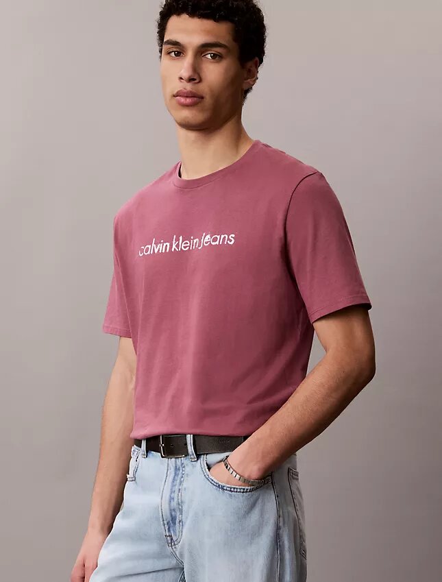T-shirt classique avec logo en minuscules T-shirt classique avec logo en minuscules
