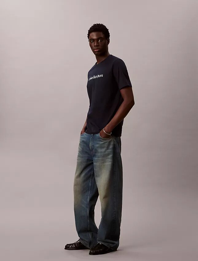 T-shirt classique avec logo en minuscules T-shirt classique avec logo en minuscules