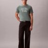 T-shirt classique avec logo en ombre T-shirt classique avec logo en ombre