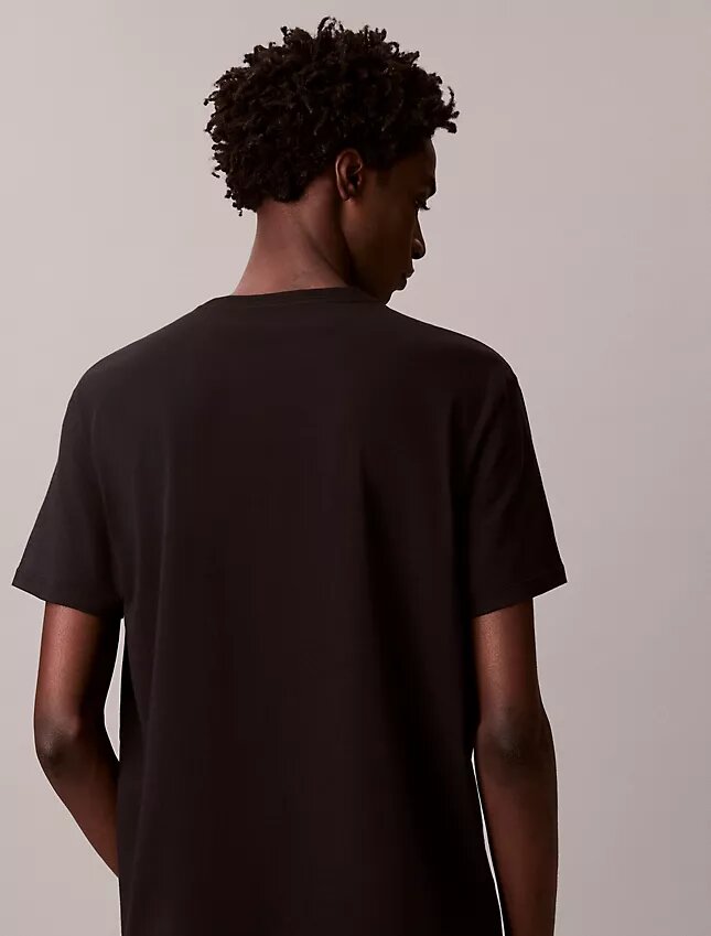 T-shirt classique avec logo en ombre T-shirt classique avec logo en ombre