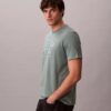 T-shirt classique avec logo en ombre T-shirt classique avec logo en ombre