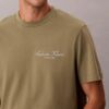 T-shirt classique avec logo en petits caractères T-shirt classique avec logo en petits caractères