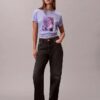T-shirt classique avec logo floral T-shirt classique avec logo floral