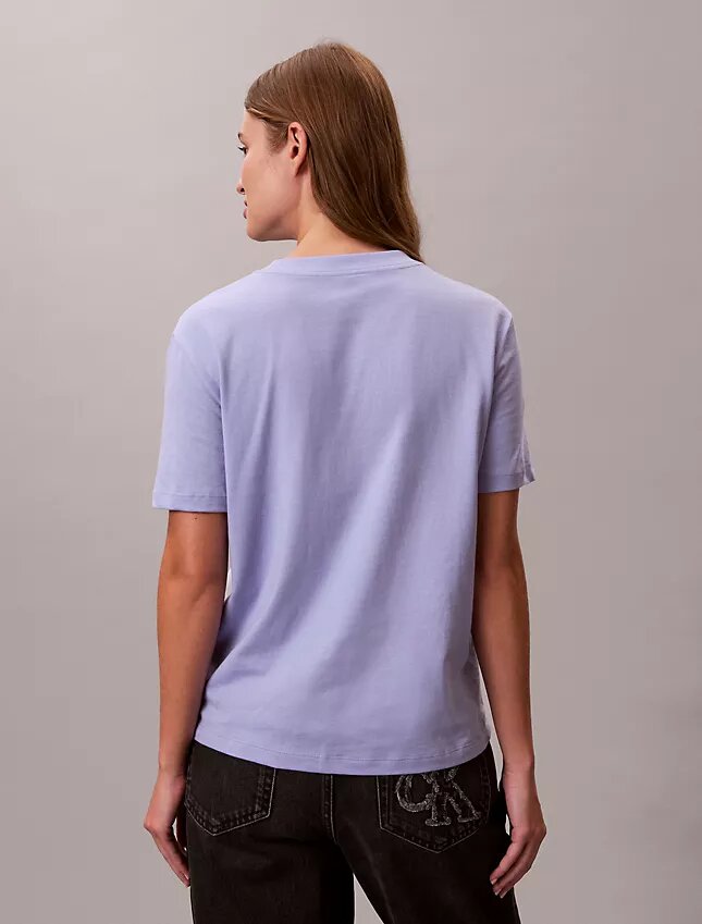 T-shirt classique avec logo floral T-shirt classique avec logo floral