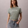 T-shirt classique avec logo graphique en gras T-shirt classique avec logo graphique en gras