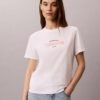 T-shirt classique avec logo graphique en gras T-shirt classique avec logo graphique en gras