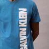 T-shirt classique avec logo graphique vertical T-shirt classique avec logo graphique vertical