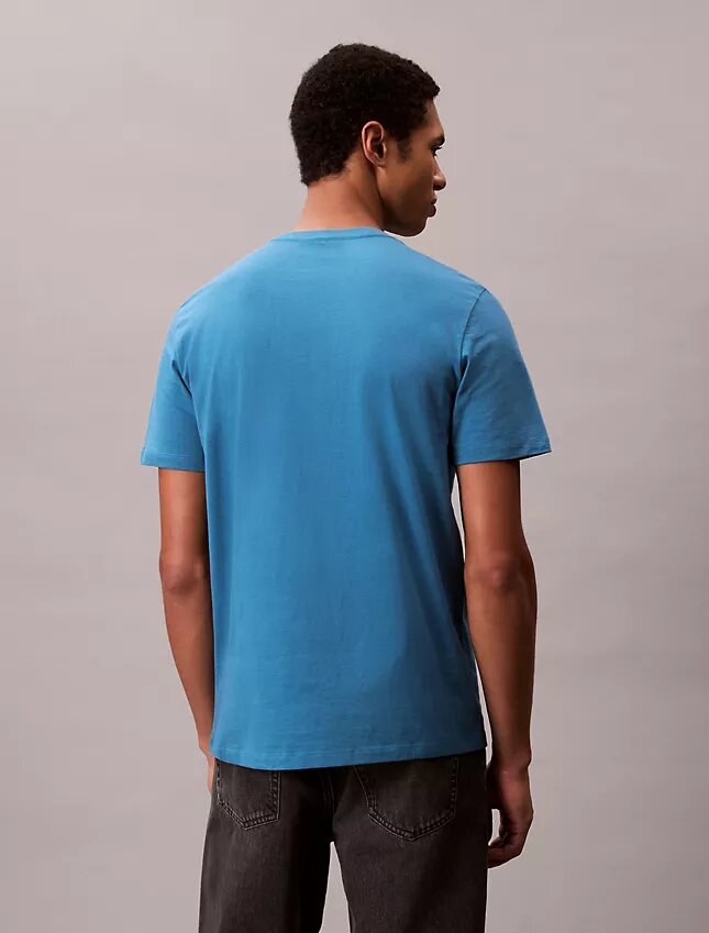 T-shirt classique avec logo graphique vertical T-shirt classique avec logo graphique vertical
