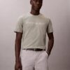 T-shirt classique avec logo imprimé à chaud T-shirt classique avec logo imprimé à chaud
