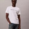T-shirt classique avec logo imprimé à chaud T-shirt classique avec logo imprimé à chaud
