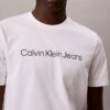 T-shirt classique avec logo imprimé à chaud T-shirt classique avec logo imprimé à chaud
