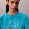 T-shirt classique avec logo pailleté T-shirt classique avec logo pailleté