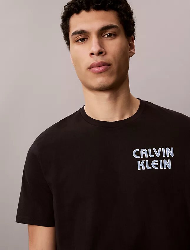 T-shirt classique avec logo rétro T-shirt classique avec logo rétro