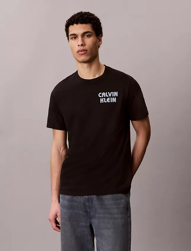 T-shirt classique avec logo rétro T-shirt classique avec logo rétro