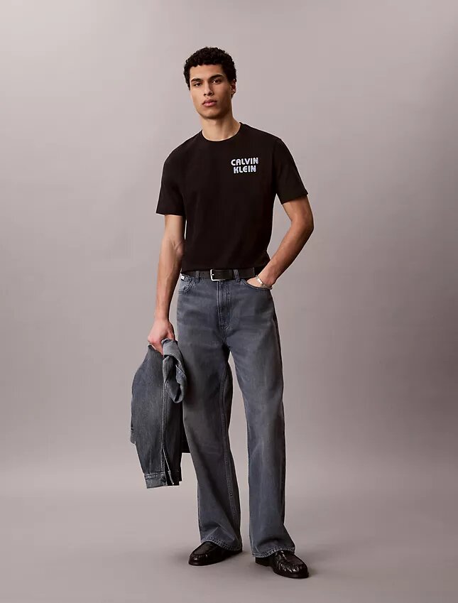T-shirt classique avec logo rétro T-shirt classique avec logo rétro