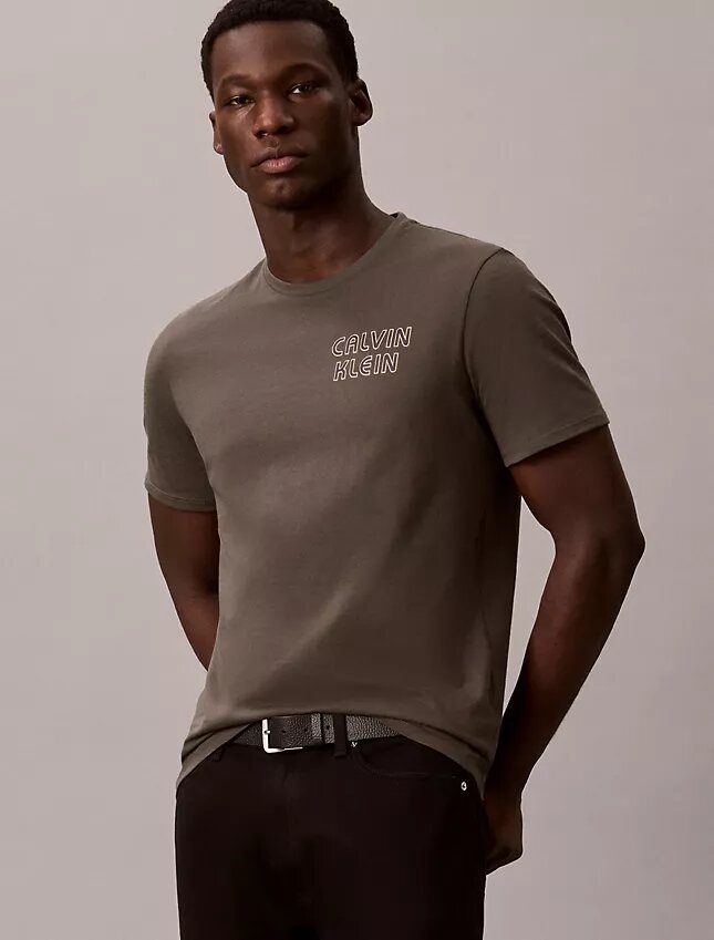 T-shirt classique avec logo rétro T-shirt classique avec logo rétro
