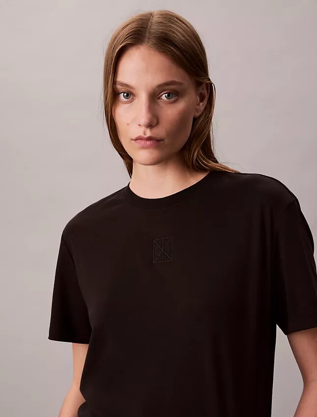 T-shirt classique avec logo Supima Cotton T-shirt classique avec logo Supima Cotton