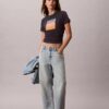 T-shirt classique avec motif coucher de soleil T-shirt classique avec motif coucher de soleil