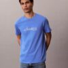 T-shirt classique avec motif de skyline urbain T-shirt classique avec motif de skyline urbain
