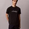 T-shirt classique avec motif de skyline urbain T-shirt classique avec motif de skyline urbain