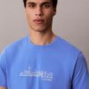 T-shirt classique avec motif de skyline urbain T-shirt classique avec motif de skyline urbain