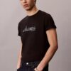 T-shirt classique avec motif de skyline urbain T-shirt classique avec motif de skyline urbain