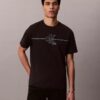 T-shirt classique avec motif Monogram Line T-shirt classique avec motif Monogram Line