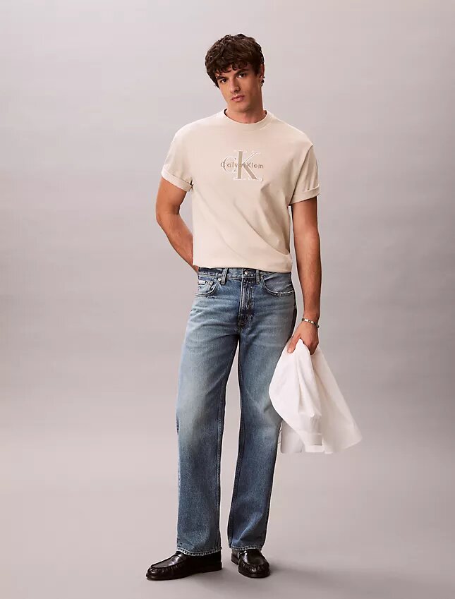 T-shirt classique avec motif Monologo T-shirt classique avec motif Monologo