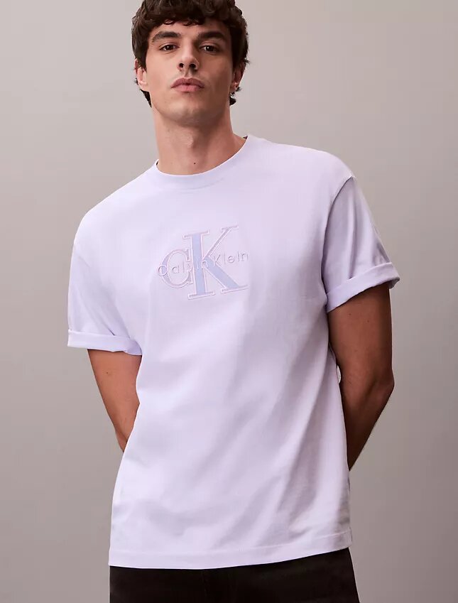 T-shirt classique avec motif Monologo T-shirt classique avec motif Monologo