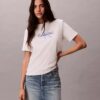 T-shirt classique avec motif Script Monologo T-shirt classique avec motif Script Monologo