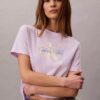 T-shirt classique avec motif Script Monologo T-shirt classique avec motif Script Monologo