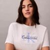T-shirt classique avec motif Script Monologo T-shirt classique avec motif Script Monologo