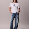 T-shirt classique avec motif Script Monologo T-shirt classique avec motif Script Monologo