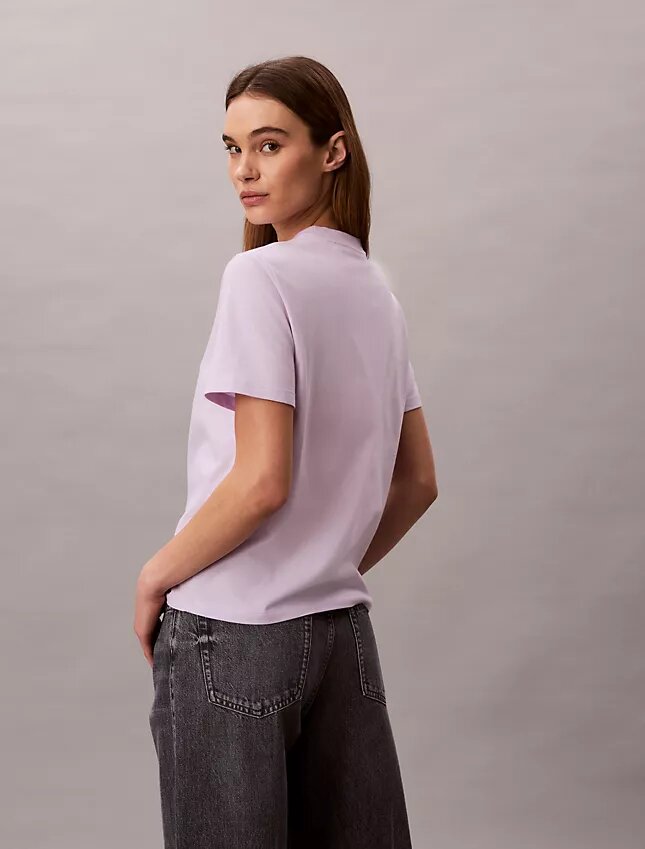T-shirt classique avec motif Script Monologo T-shirt classique avec motif Script Monologo