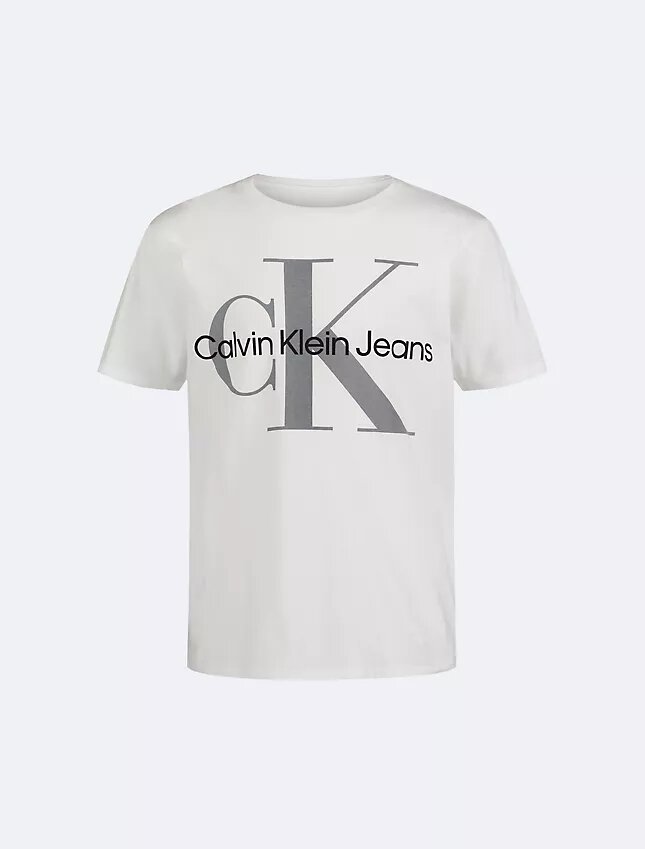 T-shirt classique à col rond Monologo pour garçons T-shirt classique à col rond Monologo pour garçons