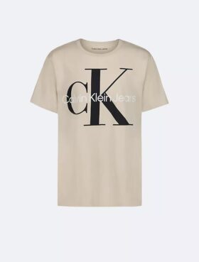 T-shirt classique à col rond Monologo pour garçons
