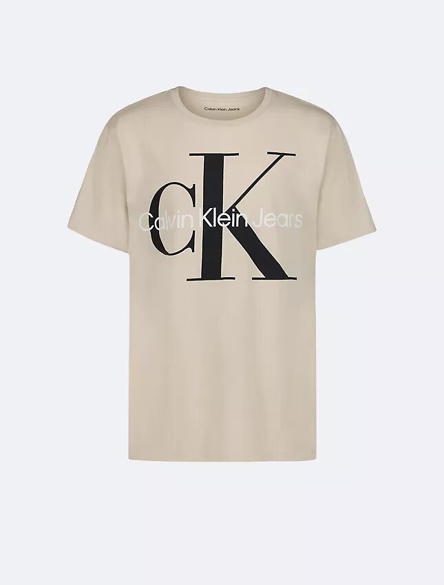 T-shirt classique à col rond Monologo pour garçons T-shirt classique à col rond Monologo pour garçons