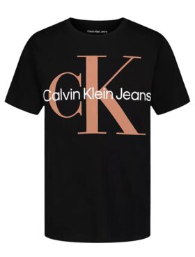 T-shirt classique à col rond Monologo pour garçons