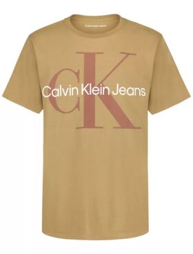 T-shirt classique à col rond Monologo pour garçons