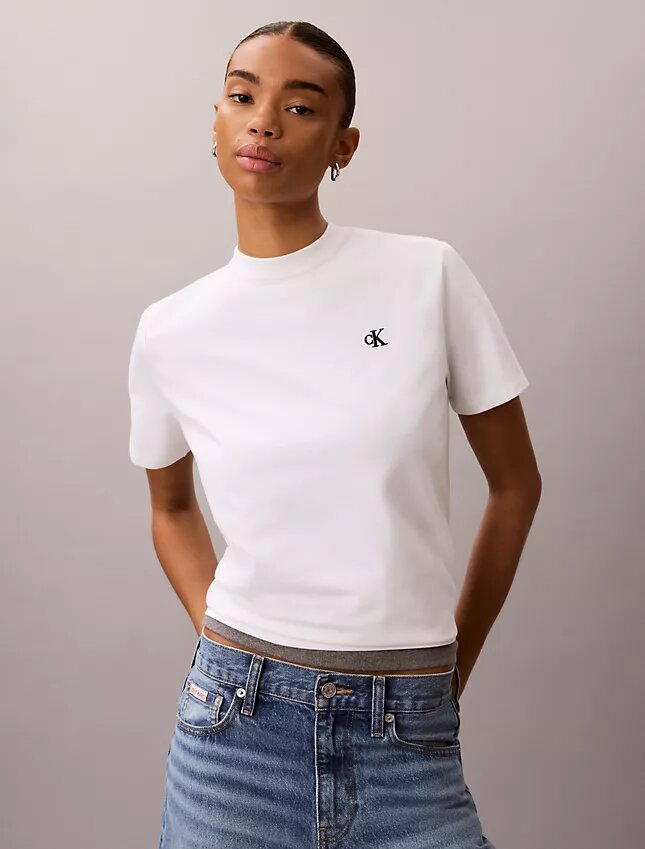 T-shirt classique en jersey rafraîchissant avec motif soleil T-shirt classique en jersey rafraîchissant avec motif soleil
