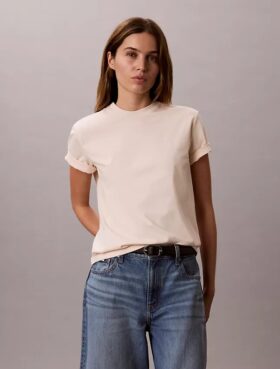 T-shirt classique en jersey rafraîchissant avec motif soleil