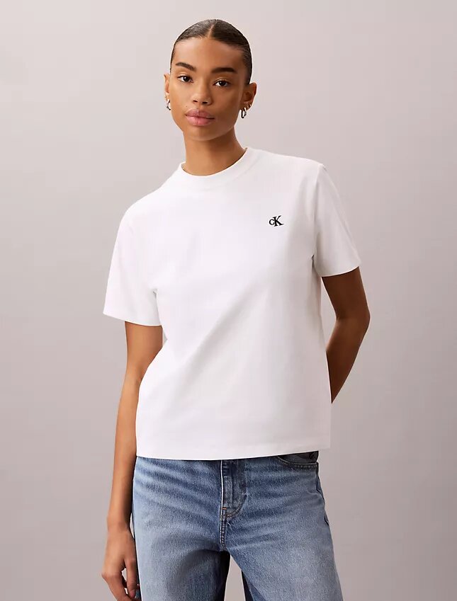 T-shirt classique en jersey rafraîchissant avec motif soleil T-shirt classique en jersey rafraîchissant avec motif soleil
